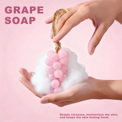 Organic Grape Seed Oil Soap - Anti-Aging Moisturizing Cleanser for All Skin Types