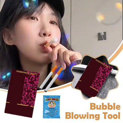 Decompression Bubble Blowing Toy - Plastic Stress Relief Office Fidget Tool