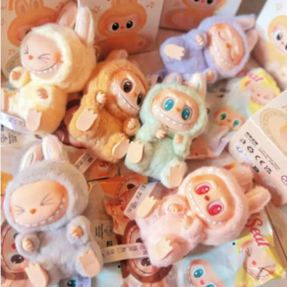 High-Quality Labubu Blind Box Keychain - Kawaii Mystery Toy & Backpack Decoration Gift