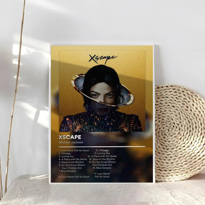 Michael Jackson Aesthetic Wall Art Poster - Modern Music Legend Print for Bedroom, Living Room & Office Decor