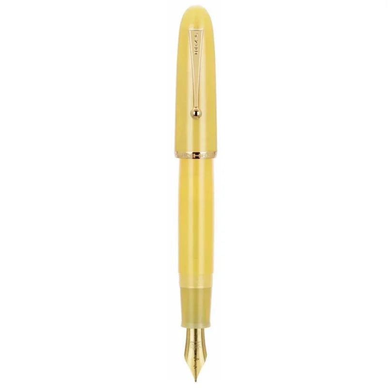 Luxury JinHao 9019 Dadao Fountain Pen – Transparent Acrylic Spin Design, 40mm Nib for Office & School Writing Supplies