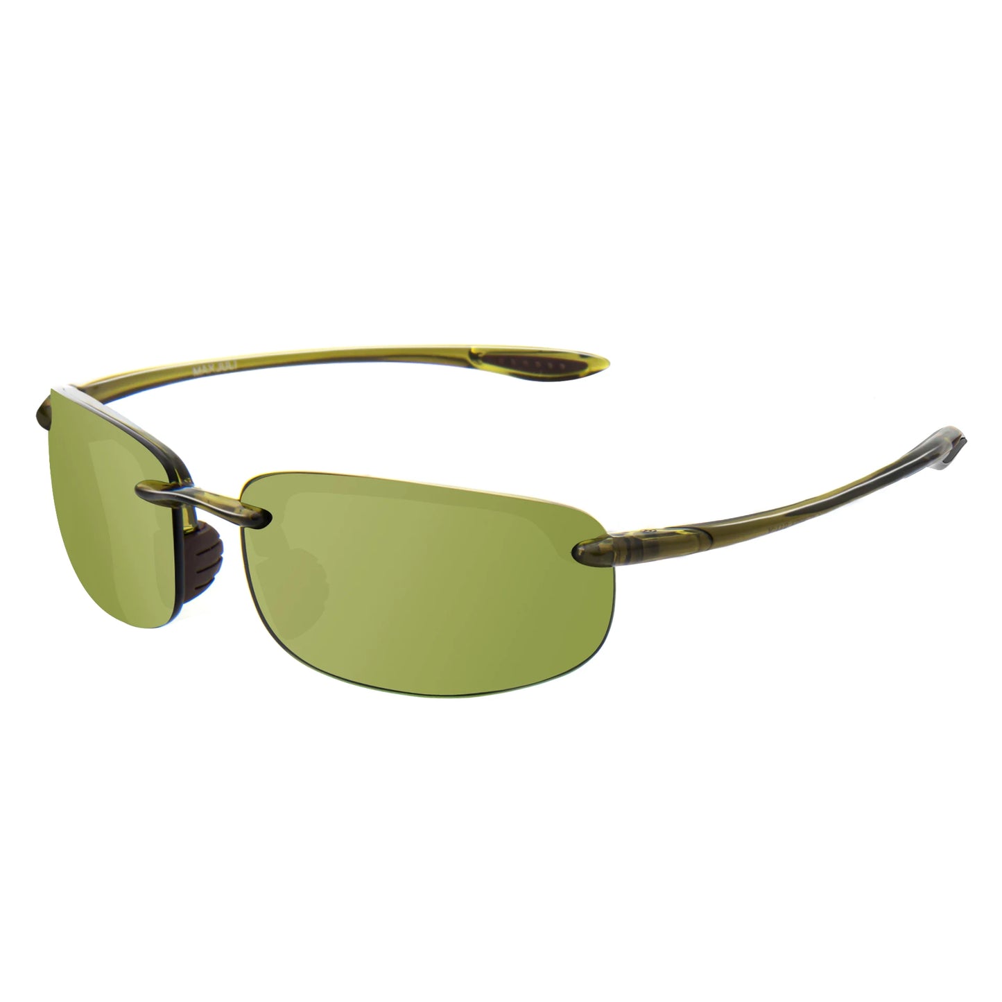 JULI Sports Sunglasses – TR90 Rimless Frame, UV400 Protection for Men & Women, Ideal for Cycling, Running, Fishing, Baseball, and Driving, Model 8001