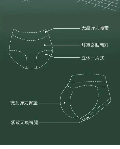 Summer Seamless Bodyshaper Panties – Silicone Hip & Butt Pads, Push-Up Briefs, Sexy Bum Lifter Lingerie