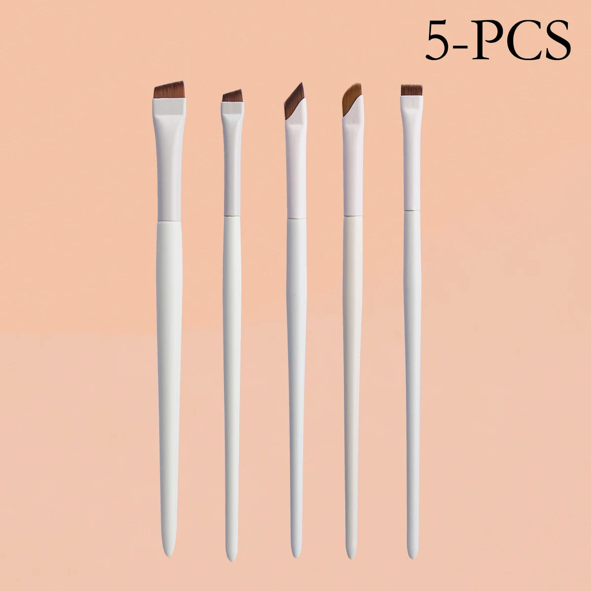 Upgrade Blade Eyeliner Brush | Ultra-Thin Fine Angle Flat Brush for Eyebrows & Under-Eye Makeup | Precise Detail White Brush