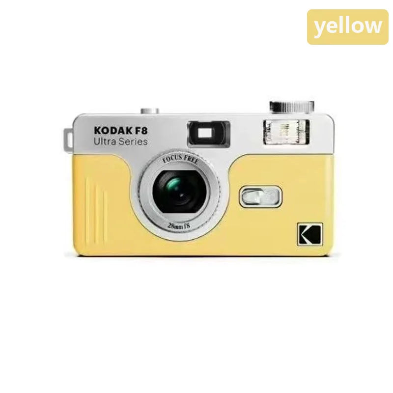 Kodak Ultra F8 Retro Film Camera Manual Replaceable Reusable with Flash – Non-Disposable Original Film Camera