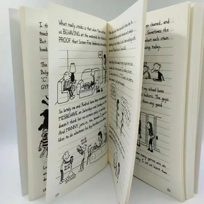 10-Book Set Diary of a Wimpy Kid – English Children’s Fiction Books Volumes 1-10