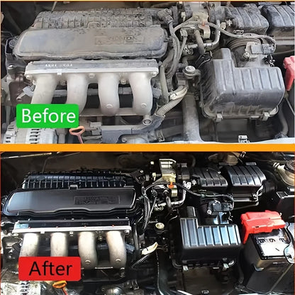 Car Engine Bay Cleaner & Restorer - Powerful Engine Compartment Degreaser for Automotive Cleaning and Polishing