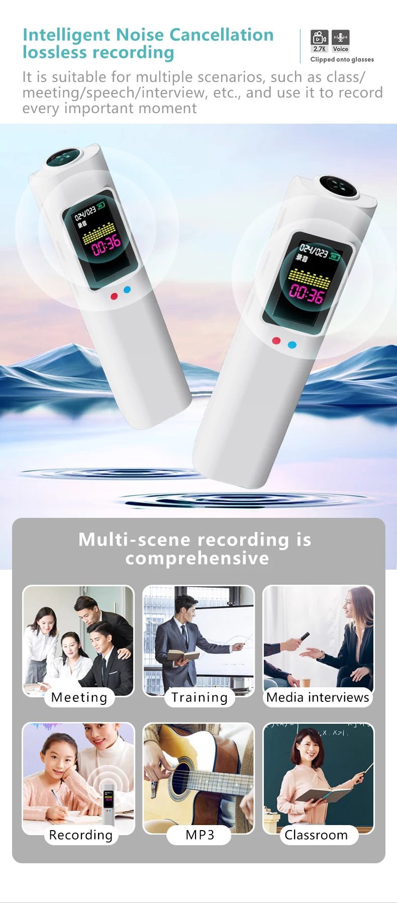 Xiaomi New Outdoor Sports Glasses Camera — 1080P HD WiFi Smart Headset for Video Recording