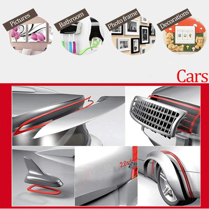Extra Strong Double-Sided Acrylic Foam Tape – Waterproof, High-Temp Mounting Pad for Car & Home Use