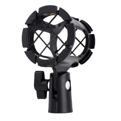 Universal Microphone Shock Mount - Anti-Vibration Mic Holder Clamp Stand for Condenser Microphones & Recording Setup