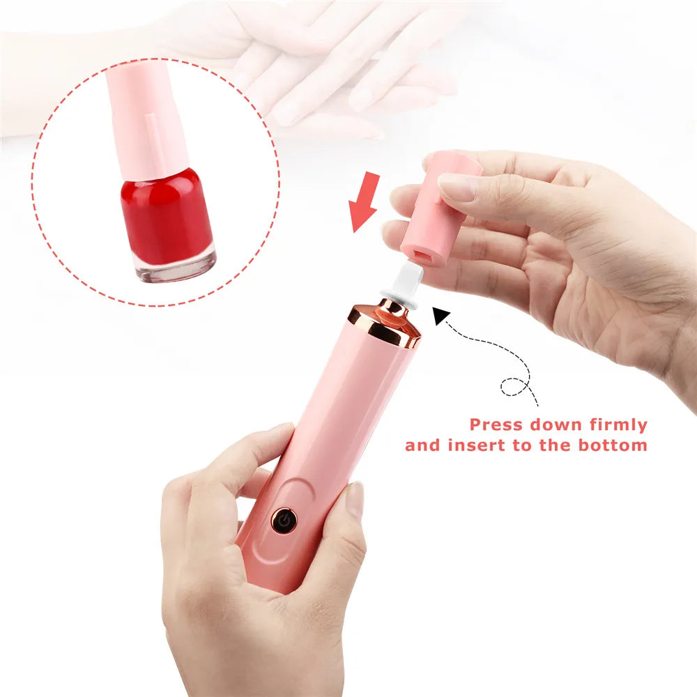 Eyelash Glue Shaker Electric - Wake-up Tools for Nail Polish Tattoo Ink Liquid Shaking Machine, Makeup Device