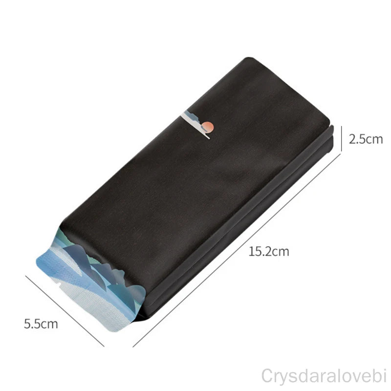 100Pcs Aluminum Foil Tea Bags - Vacuum Heat Seal Food, Coffee & Mylar Packaging Pouches