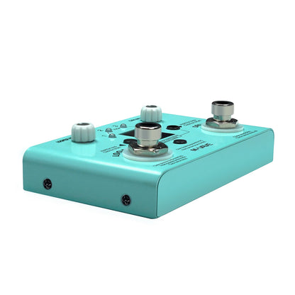 M-VAVE LOST TEMPO Effect Pedal – 2 in 1 Drum & Looper Mini Pedal with Double Footswitch, Drum Machine Pedal
