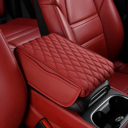 Car Armrest Box Expander Cushion – 5cm Thick Luxury 3D Memory Foam Center Console Protection Pad