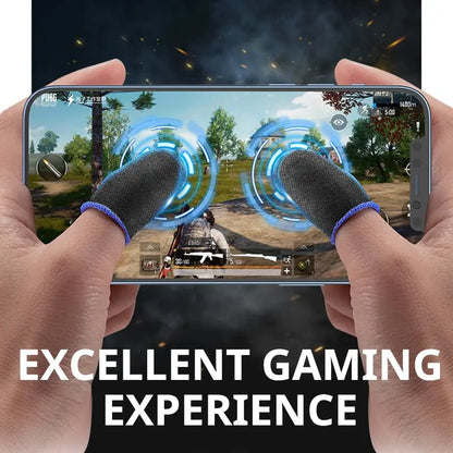 20PCS Breathable Game Finger Covers - Sweatproof Touch Screen Thumb Gloves for Phone Gaming