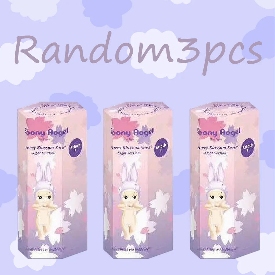 Angel Doll Cherry Blossom Night Series Blind Box | Hippers Action Figure Phone Ornament Gift