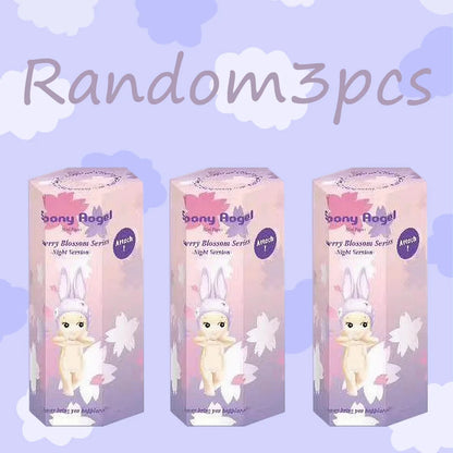 Angel Doll Cherry Blossom Night Series Blind Box | Hippers Action Figure Phone Ornament Gift