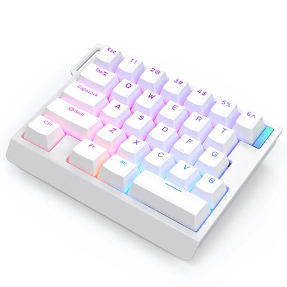 HE30 One-Handed Mechanical Gaming Keyboard – 29 Keys with Magnetic Switch, Smart Speed & Quick Trigger for E-Sports