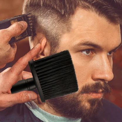 Soft Hair Brush for Neck & Face – Duster for Hair Cutting, Broken Hair Cleaning, Barber Salon & Styling Tool