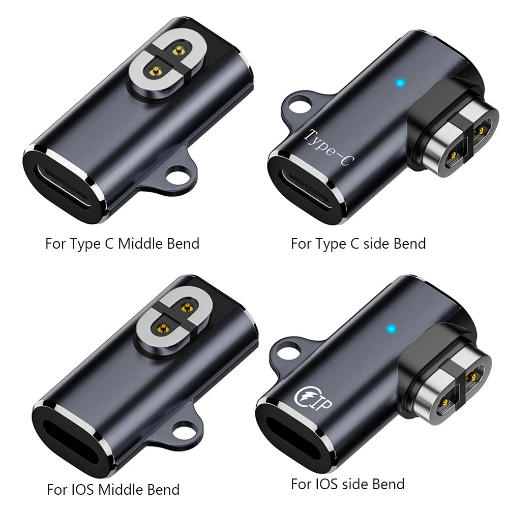 Magnetic Charging Adapter for AfterShokz OpenRun/Aeropex – USB-C & iOS Compatible Charger Cable for AS800 S803