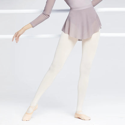 Women's Ballet Dance Skirt - Side Split Soft Mesh Elastic Tutu Wrap Skirt