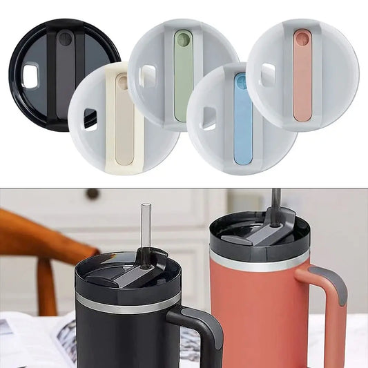 40oz Spill Proof Replacement Lid - Sealing Splash-Resistant Cover for Stanley Quencher H2.0 Tumbler