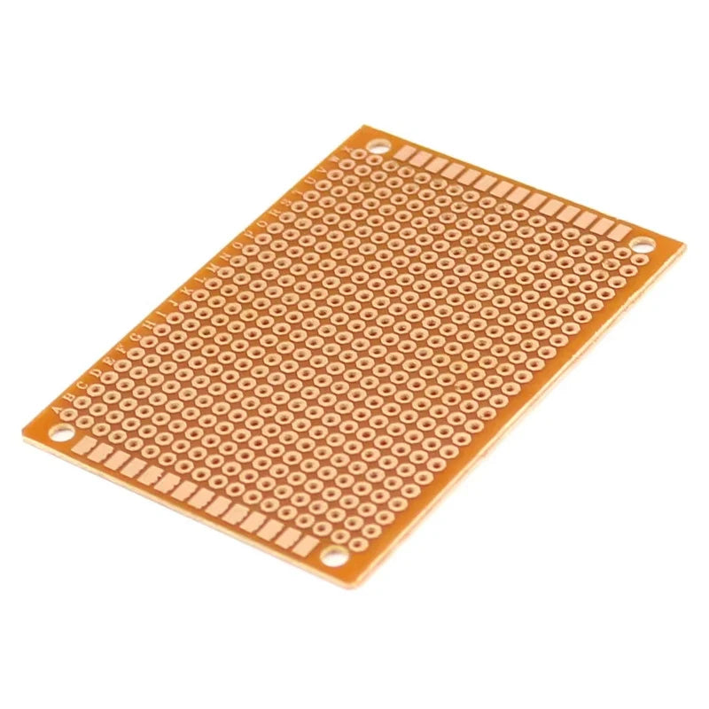 10PCS 5x7CM PCB Prototype Boards - Single Sided Universal Circuit Boards for DIY Electronics Projects