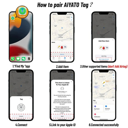 Wallet Anti-Loss Card – GPS Smart Tag with iPhone Find My Bluetooth, Ultra-Thin Wireless Charging, IP67 Waterproof