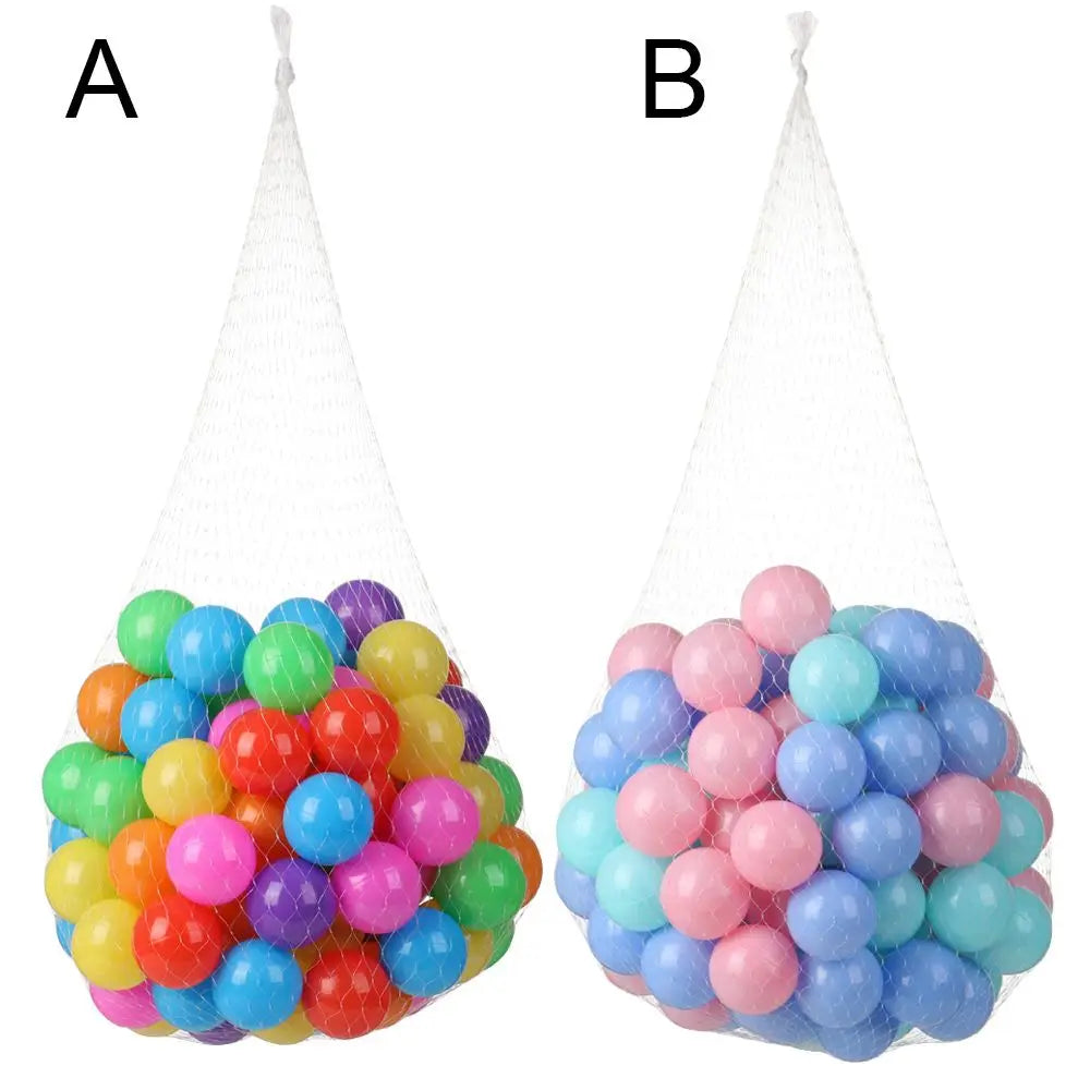 100PCS Colorful Soft Outdoor Water Balls – Pool & Ocean Wave Balls for Kids, Baby Toys, Eco-Friendly Stress Relief Air Balloons
