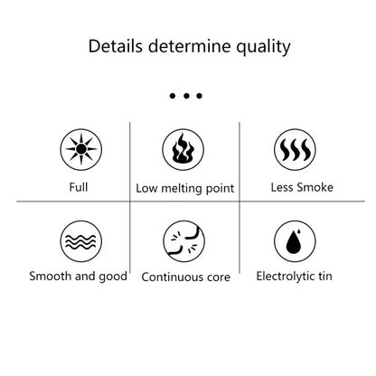 0.8mm High-Activity Solder Wire – Electrical Repair & Metal Welding Flux Core Solder for Maintenance Accessories