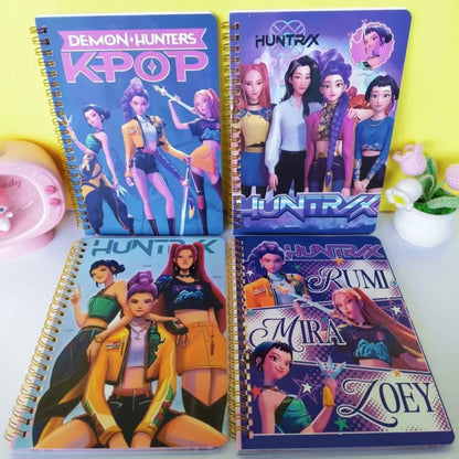 K-POP A5 Loose Leaf Notebook — Student Diary & Writing Journal — School Supplies Gift for Kids & Teens