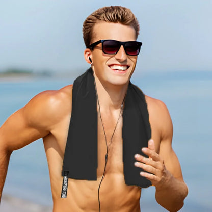 Quick Dry Sports Towel - Extra Large Microfiber Swimming, Pool, Beach & Travel Towel for Outdoor Activities