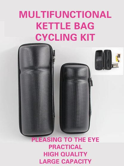 Hard-Shell Water Bottle Bag for Bicycle – Large Capacity, Portable, Waterproof & Anti-Slip Bike Accessory