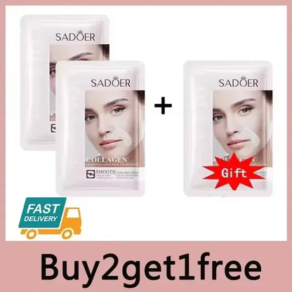 Hydrocrystalline Firming Facial Patch - Anti-Aging Nourishing Mask for Fine Lines & Sagging Skin, Korean Facial Care Product