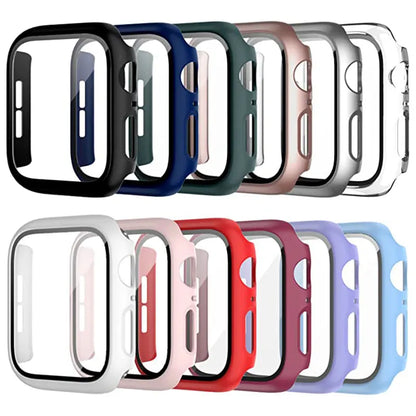 Apple Watch Protective Case - PC Bumper Screen Protector Cover for Series Ultra 2, 9, 8, 7, 6, SE 38mm-49mm