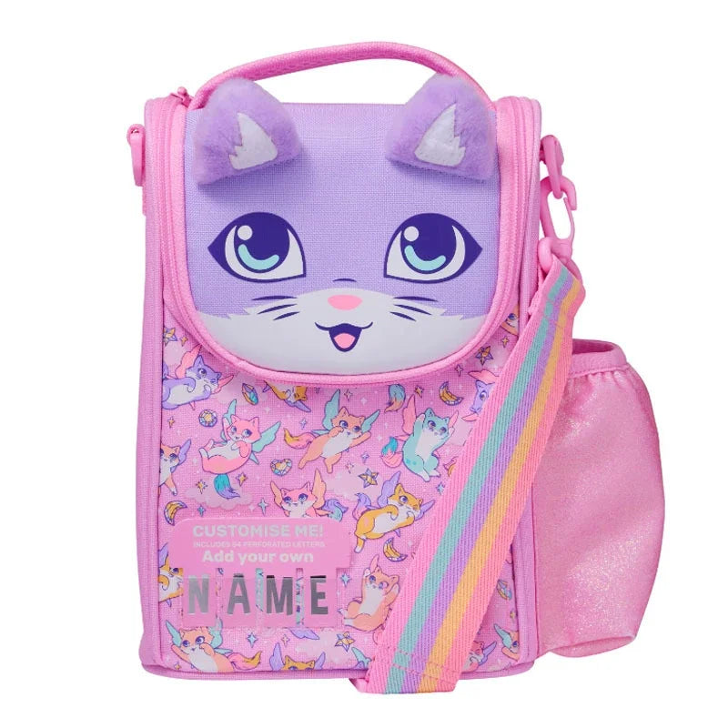 Australian Smiggle Cartoon Stitch Large-Capacity Insulated Bag – Lunch & Breakfast Handbag for Kids, Outdoor Use Gift