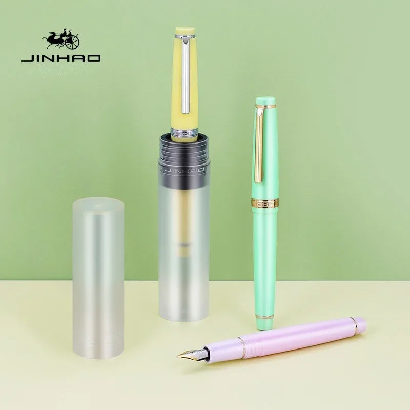 Jinhao 82 Fountain Pen: Extra Fine Nib (0.38/0.5/0.7mm) - Multicolor Luxury Elegant Writing Instrument for Office and School Supplies