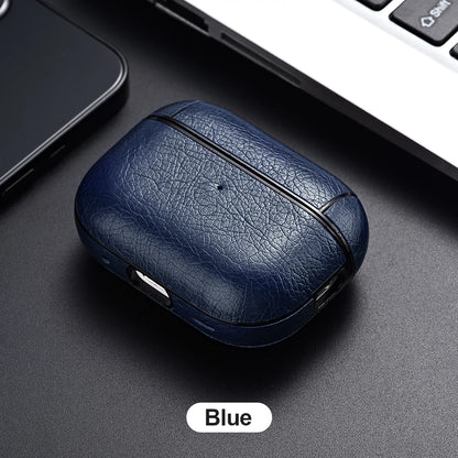 Leather Case for AirPods Pro 2 — Business Earphone Cover for Apple AirPods 3 & Pro 2nd Gen USB-C