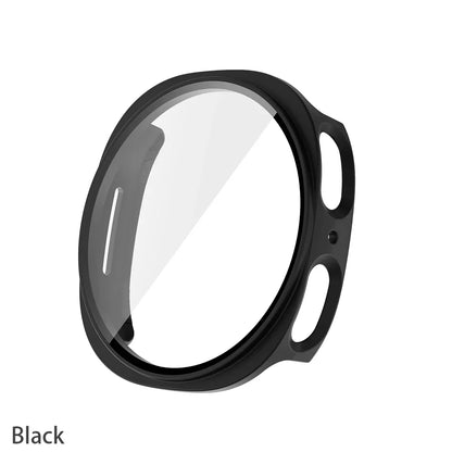 Samsung Galaxy Watch 8 Screen Protector Case – Full Coverage Tempered Glass & Scratch-Resistant Bumper Cover for 40mm/44mm Watch 8