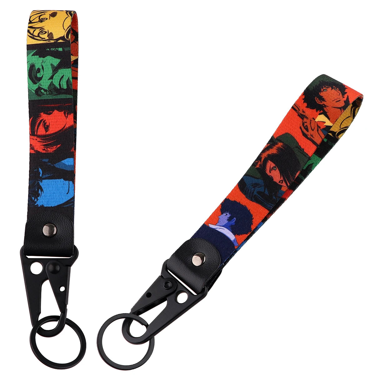 Anime Eagle Beak Keychain – Cool Short Lanyard for Phone, Badge Holder & USB Pendant