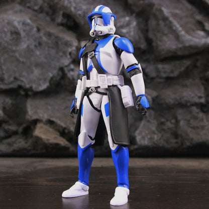Star Wars 6" Action Figures – 501st Legion ARC & ARF Troopers, Rex, Jesse, Bane, Denal, Tup, Dogma Clone Toy