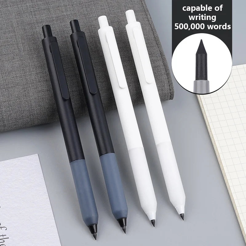 Unlimited Writing Inkless Pen - Reusable Magic Mechanical Pencil for Sketching, Drawing & School