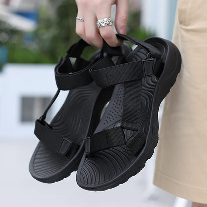 Men’s Non-Slip Summer Sandals – Outdoor Beach Flip Flops, Waterproof Casual Water Shoes Comfortable Lightweight Footwear 9072