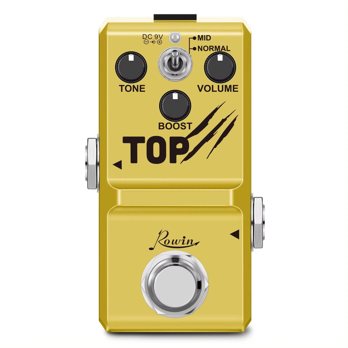 Rowin Guitar Effects Pedal – Noise Gate, Delay, Chorus, Vibrato, Phaser, Flanger, Booster, EQ, Fuzz, Metal, Distortion, and Blues Drive