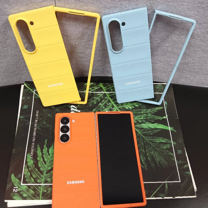 Skin Feel Phantom Shield Case for Samsung Galaxy Z Fold 3-7 – 2-Piece Protective Shockproof Back Cover Set
