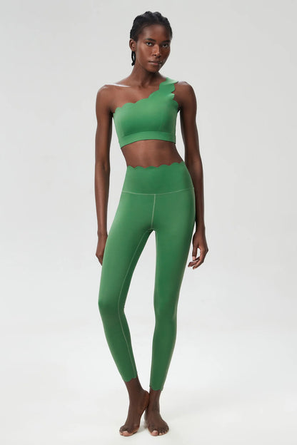 2PCS Women’s Seamless Yoga & Fitness Set – Sports Bra with Leggings & Gym Shorts Workout Outfit