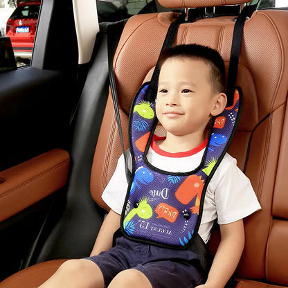 Child Seat Belt Shoulder Cover – Safety Positioner & Neck Protection for Kids, Car Seatbelt Adjustment Holder