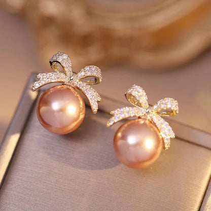 Women’s Leaf Hollow Zircon Stud Earrings – Elegant Triple Flower Fashion Jewelry for Party & Gift