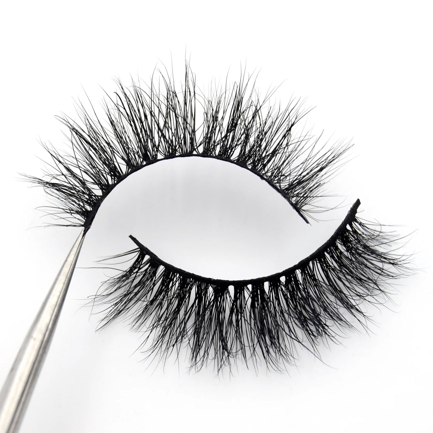 Visofree 3D Mink Eyelashes – Thick Handmade Full Strip Cruelty-Free False Lashes for Makeup M56