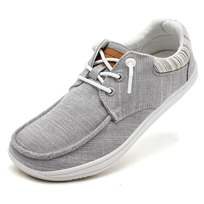 HOBIBEAR Men’s Barefoot Loafers – Lightweight Wide Toe Casual Sneakers for Women, Non-Slip Comfortable Boat Shoes   1/2